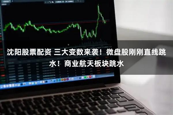 沈阳股票配资 三大变数来袭！微盘股刚刚直线跳水！商业航天板块跳水